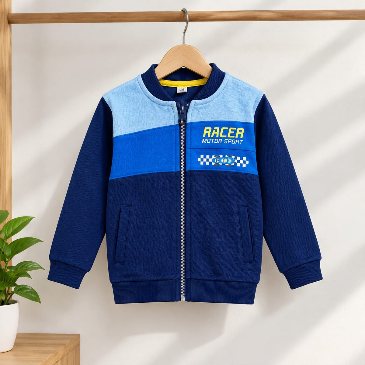 Racer Jacket-Style Tee
