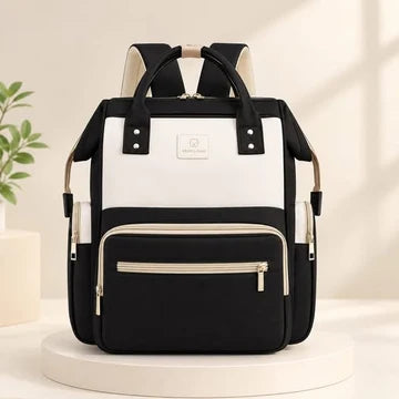 Black Diaper Bag Backpack