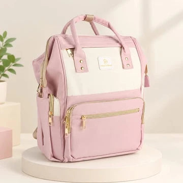 Pink Diaper Bag Backpack