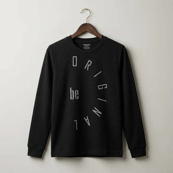 Kids Black Popcorn Tee