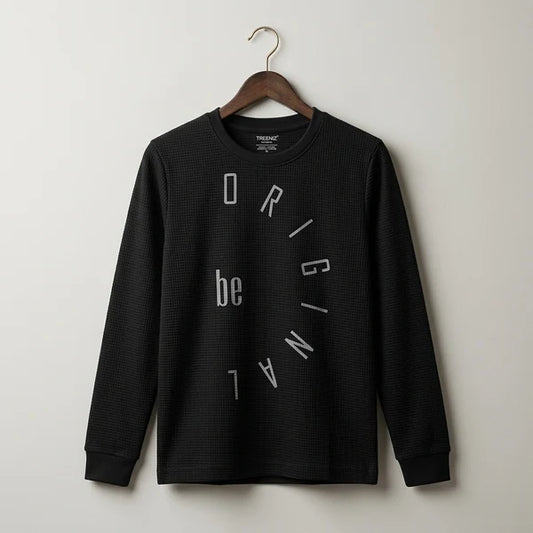 Kids Black Popcorn Tee