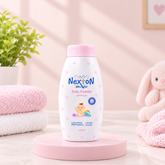 Nexton Baby Powder Pink 50gm